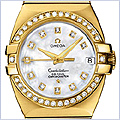 Omega Constellation Double Eagle Automatic Womens Watch 1199.75 - 24diamonds.com