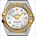 Omega Constellation Double Eagle Quartz Womens Watch 1389.75 - 24diamonds.com