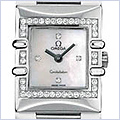 Omega Constellation Quadra Womens Watch 1835.76.56 - 24diamonds.com
