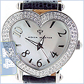Aqua Master Heart 1.25 ct Diamond Heart Womens Watch AM0557 - 24diamonds.com