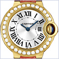 Cartier Ballon Bleu Ladies Gold Watch WE900151 - 24diamonds.com