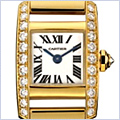 Cartier Tankissime 18kt Yellow Gold Diamond Ladies Watch WE70047H - 24diamonds.com