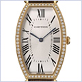 Cartier Tonneau Gold Diamond Ladies Watch WE400451 - 24diamonds.com