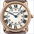 Cartier Ronde Louis Gold Quartz Unisex Watch WR000351 - 24diamonds.com
