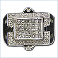 14K White Gold Men's 1.25 ct Diamond Ring - 24diamonds.com