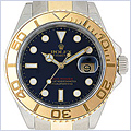 Rolex Oyster Perpetual Yachtmaster Mens Watch 16623-BLSO - 24diamonds.com