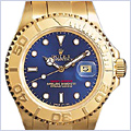 Rolex Oyster Perpetual Yachtmaster Mens Watch 16628-BLSO - 24diamonds.com