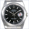 Rolex Oyster Perpetual Datejust Mens Watch 116200-BKSO - 24diamonds.com