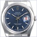 Rolex Oyster Perpetual Datejust Mens Watch 116200-BLSO - 24diamonds.com
