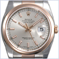 Rolex Oyster Perpetual Datejust Mens Watch 116201-SSO - 24diamonds.com