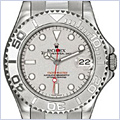 Rolex Oyster Perpetual Yachtmaster Unisex Watch 168622-GYSO - 24diamonds.com
