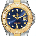 Rolex Oyster Perpetual Yachtmaster Unisex Watch 168623-BLSO - 24diamonds.com