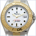 Rolex Oyster Perpetual Yachtmaster Unisex Watch 168623-WSO - 24diamonds.com