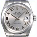Rolex Oyster Perpetual Datejust Midsize Watch 178240-SRO - 24diamonds.com
