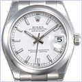Rolex Oyster Perpetual Datejust Midsize Watch 178240-WSO - 24diamonds.com