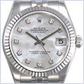 Rolex Oyster Perpetual Datejust Watch 178274-MDJ - 24diamonds.com