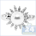 14K White Gold 0.16 ct Womens Diamond Ring - 24diamonds.com