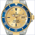 Rolex Oyster Perpetual Submariner Date Mens Watch 16613CDD - 24diamonds.com