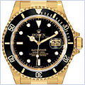 Rolex Oyster Perpetual Submariner Mens Watch 16618-BKSO - 24diamonds.com