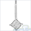 14K White Gold 0.30 ct Diamond Women's Navel Ring - 24diamonds.com