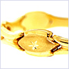 10K Yellow Gold Womens Link Bracelet 7 Inches - 24diamonds.com
