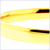 10K Yellow Gold Womens Bangle Bracelet 8 Inches - 24diamonds.com