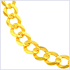 10K Yellow Gold Mens Miami Cuban Link Bracelet 8 1/2 Inches - 24diamonds.com