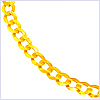 10K Yellow Gold Mens Miami Cuban Link Bracelet 7 Inches - 24diamonds.com