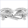 18K White Gold 0.35 ct Diamond Womens Ring - 24diamonds.com