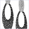 18K White Gold 5.78 ct Diamond Womens Earrings - 24diamonds.com