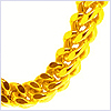 10K Yellow Gold Mens Franco Chain 30 Inches - 24diamonds.com