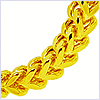 10K Yellow Gold Mens Franco Chain 32 Inches - 24diamonds.com