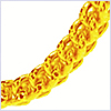 10K Yellow Gold Mens Franco Chain 30 Inches - 24diamonds.com