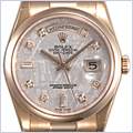 Rolex Oyster Perpetual Day-Date Mens Watch 118205-MTDP - 24diamonds.com
