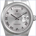Rolex Oyster Perpetual Day-Date Mens Watch 118209-SRP - 24diamonds.com