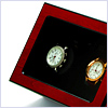 Intica Muoversi Rosewood Finish Double Watch Winder - 24diamonds.com