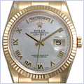Rolex Oyster Perpetual Day-Date Mens Watch 118238-MRP - 24diamonds.com