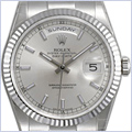 Rolex Oyster Perpetual Day-Date Mens Watch 118239-SSP - 24diamonds.com