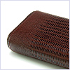 Intica FJ-145LE Lizard Single Cigar Watch Travel Case - 24diamonds.com