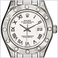 Rolex Oyster Perpetual Lady Datejust Pearlmaster Watch 80319-PM - 24diamonds.com