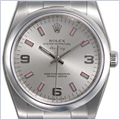 Rolex Oyster Perpetual Air-King Mens Watch 114200-SAPSO - 24diamonds.com