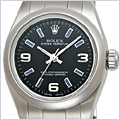 Rolex Lady Oyster Perpetual Ladies Watch 176200-BKABLSO - 24diamonds.com