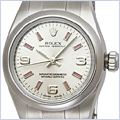 Rolex Oyster Perpetual Ladies Watch 176200-SAPSO - 24diamonds.com