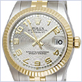 Rolex Oyster Perpetual Datejust Midsize Watch 178273-SCAJ - 24diamonds.com
