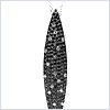 18K White Gold 1.01 ct Diamond Womens Black Pendant - 24diamonds.com
