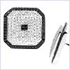 18K White Gold Mens 2.60 ct Diamond Cuff Links - 24diamonds.com