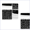14K White Gold Men's 2.90ct Diamond Cuff Links - 24diamonds.com