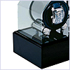 Orbita Futura 3 Black Lacquer/ Acrylic Watch Winder - 24diamonds.com