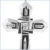 14K White Gold 0. 10 ct Diamond Cross Pendant 14K White Gold 0. 10 ct Diamond Cross Pendant - 24diamonds.com