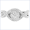 14K White Gold 1.09 ct Diamond Engagement Ring - 24diamonds.com